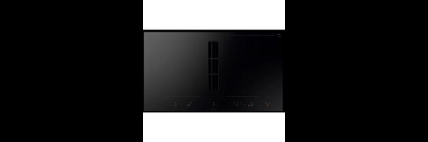 Induction hobs with extractor fan