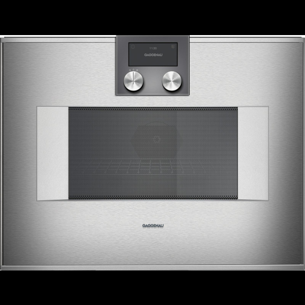 Gaggenau bm450110, 400 series, built-in compact oven with...