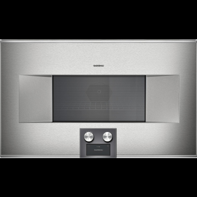 Gaggenau bm485110, 400 series, built-in compact oven with...