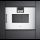 Gaggenau bmp250130, 200 series, built-in compact oven with microwave function, 60 x 45 cm, door hinge: right, silver