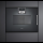 Gaggenau bmp251100, 200 series, built-in compact oven with microwave function, 60 x 45 cm, door hinge: left, anthracite