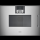 Gaggenau bmp251110, series 200, built-in compact oven with microwave function, 60 x 45 cm, door hinge: left, metallic