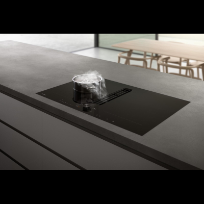 Gaggenau cv282111, 200 series, hob with extractor hood (induction), 80 cm