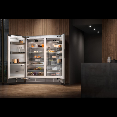 Gaggenau rc492305, 400 series, vario built-in refrigerator, 212.5 x 90.8 cm