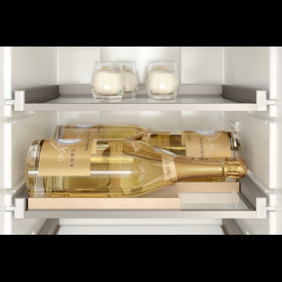 Gaggenau rb289300, 200 series, Vario fridge-freezer, 177.2 x 55.8 cm, flat hinge with soft-close drawer