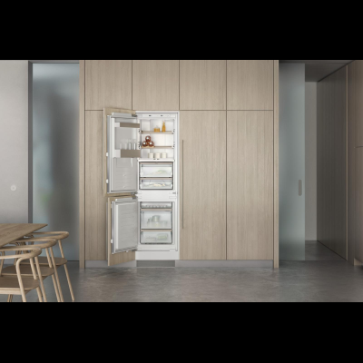 Gaggenau rb289300, 200 series, Vario fridge-freezer, 177.2 x 55.8 cm, flat hinge with soft-close drawer