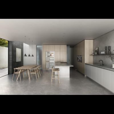 Gaggenau rb289300, 200 series, Vario fridge-freezer, 177.2 x 55.8 cm, flat hinge with soft-close drawer