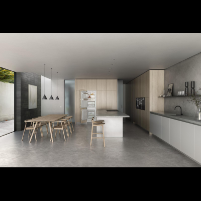 Gaggenau rb289300, 200 series, Vario fridge-freezer, 177.2 x 55.8 cm, flat hinge with soft-close drawer
